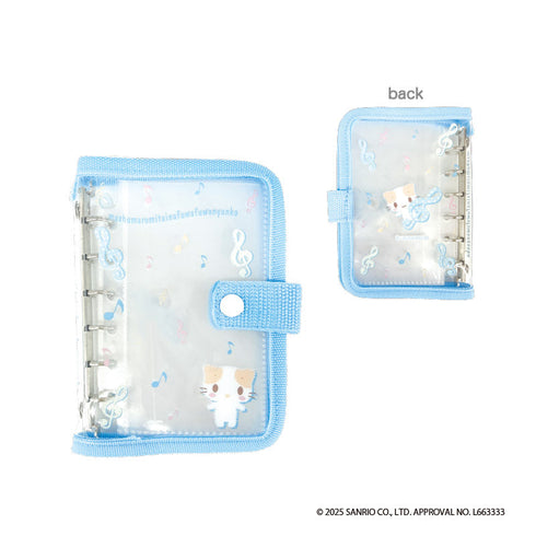 『マシュマロみたいなふわふわにゃんこ』シールバインダー 音符